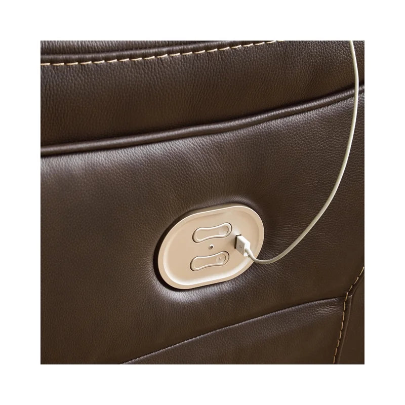 Dark Brown Leather Recliner G820