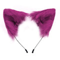 Faux Fur Cat Ears Headband N146