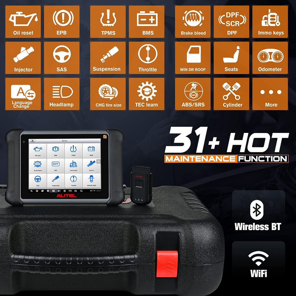 Diagnostic Scan Tool with TPMS and ECU Coding S856786