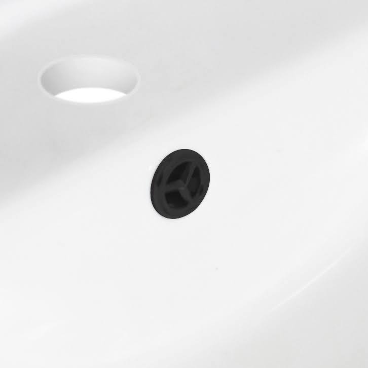 18.25-in. W Rectangle Undermount Sink Set in Biscuit H915468