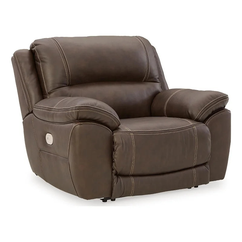Dark Brown Leather Recliner G820