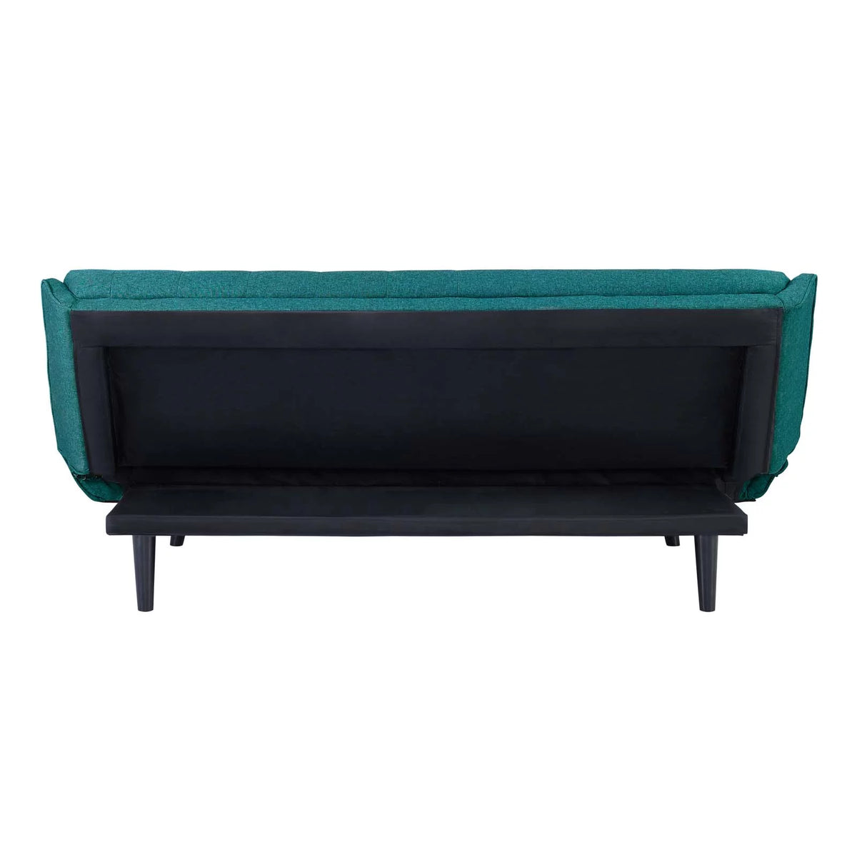 Aqua Blue Fabric Tufted Sofa Bed S649780