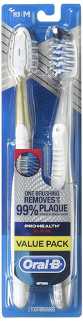 Medium Toothbrush, 2 Count S4543
