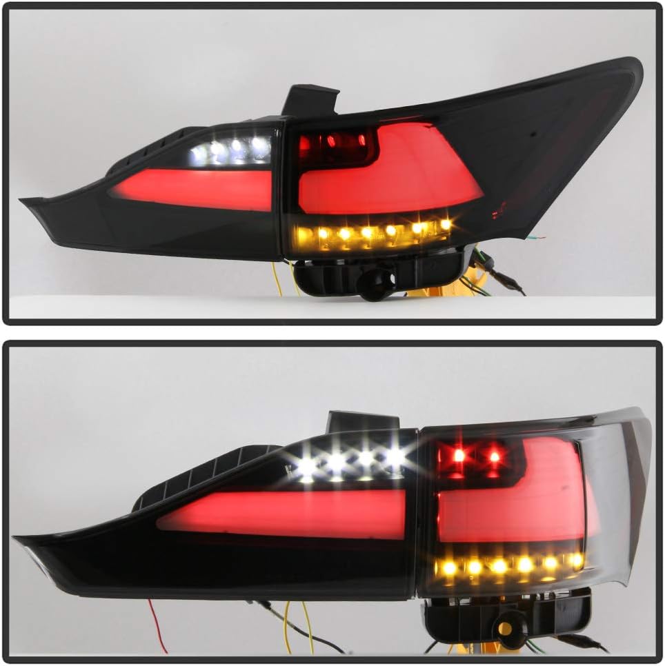 Black Smoke LED Tail Lights 4pcs Set U9083