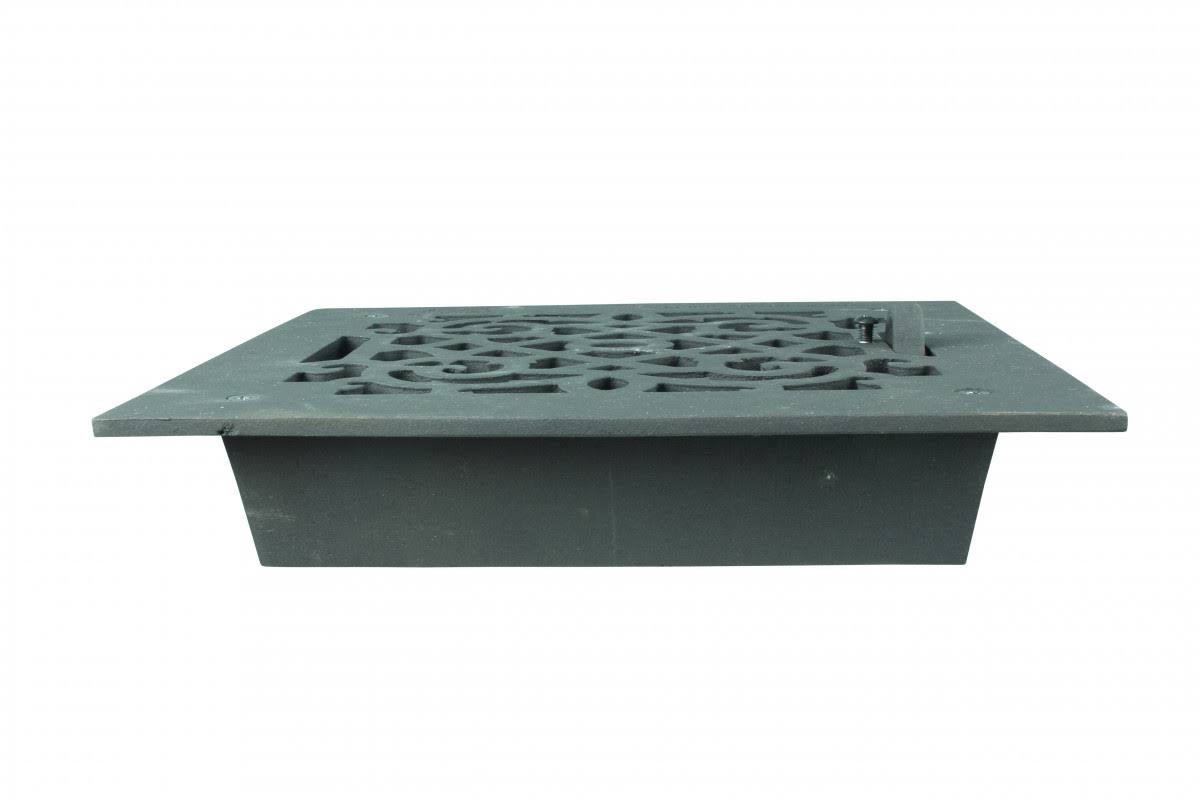 4 Floor Heat Register Louver Vent Cast 8x22 Duct S518702