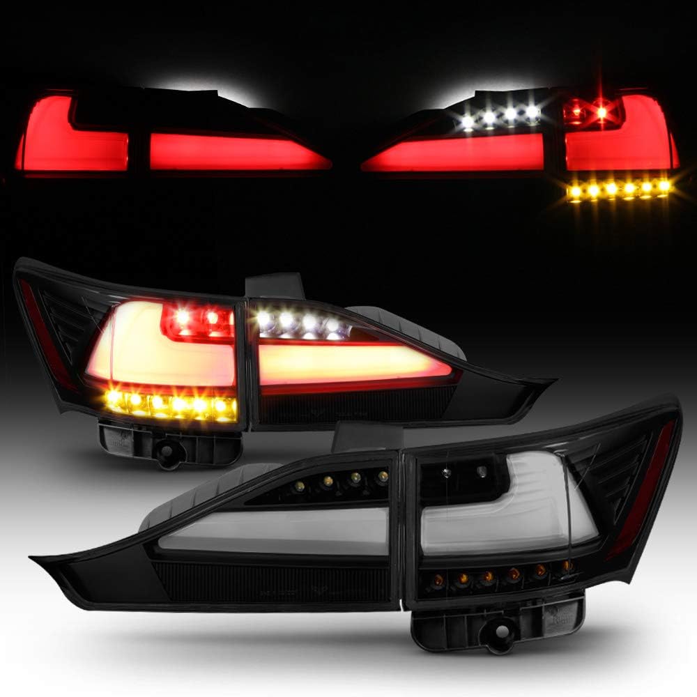 Black Smoke LED Tail Lights 4pcs Set U9083