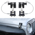 Aluminum Locking Hood Latch Kit 1 Pair E554