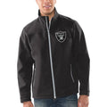 Black Full-Zip Jacket J163