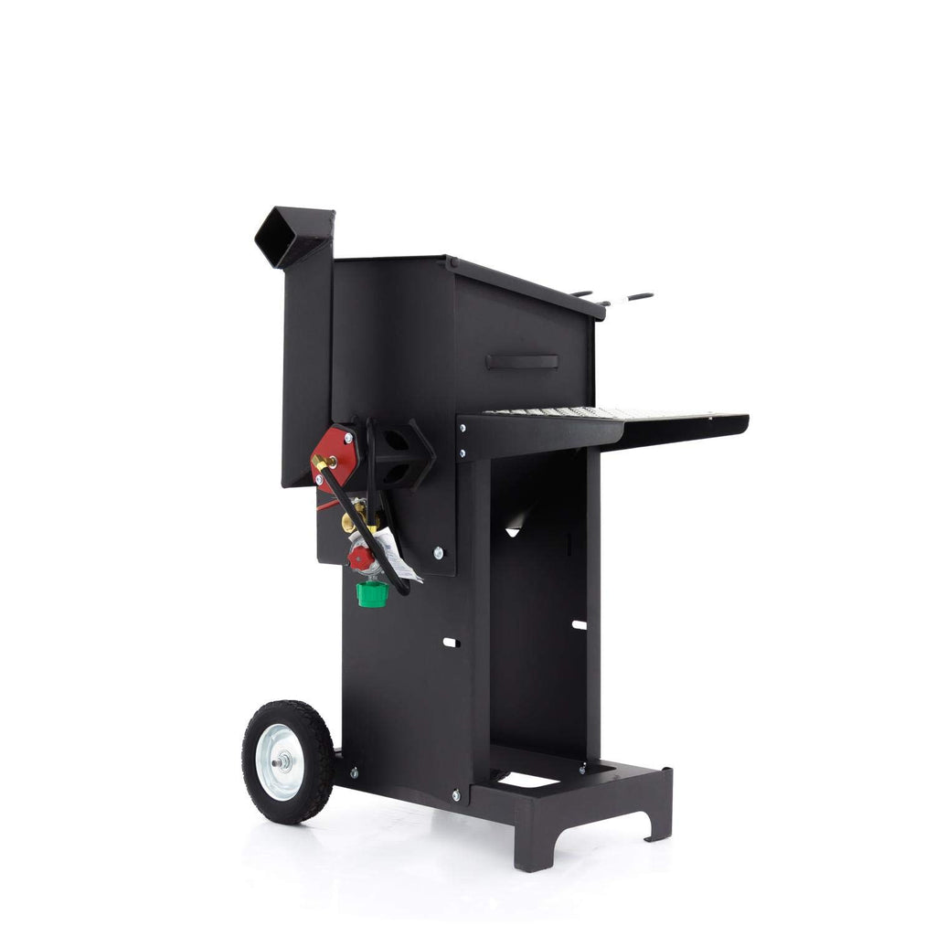 4 Gallon Propane Gas Deep Fryer with Stand and 2 Baskets G64965