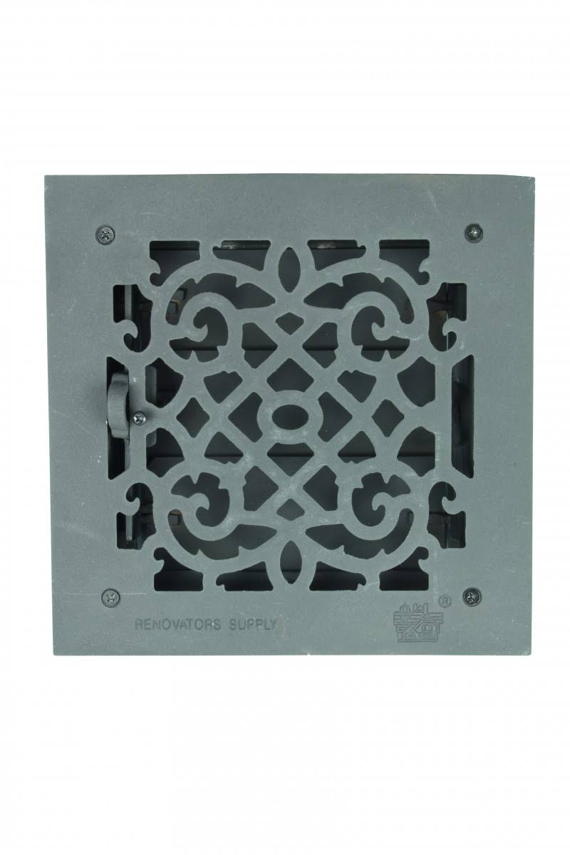 4 Floor Heat Register Louver Vent Cast 8x22 Duct S518702