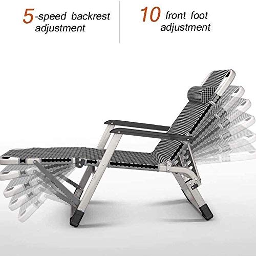 Adjustable Folding Zero Gravity Patio Lounge Chair V468450
