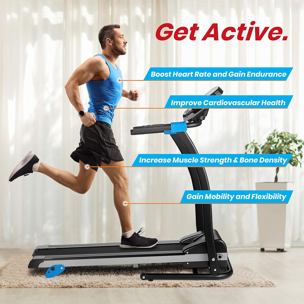 Slim Folding Electric 2.5 HP Treadmill K3767