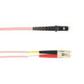 Pink Fiber Optic Cable 20-m LC-MTRJ PVC U9352