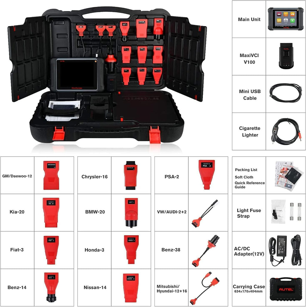 Diagnostic Scan Tool with TPMS and ECU Coding S856786