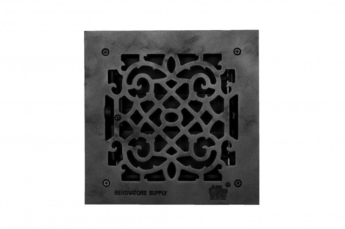 4 Floor Heat Register Louver Vent Cast 8x22 Duct S518702