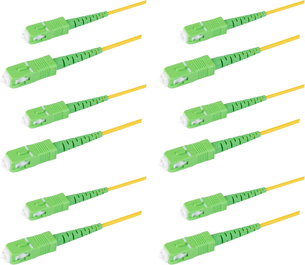 200 Feet SC/APC to SC/APC Simplex Riser Fiber Patch Cable I984