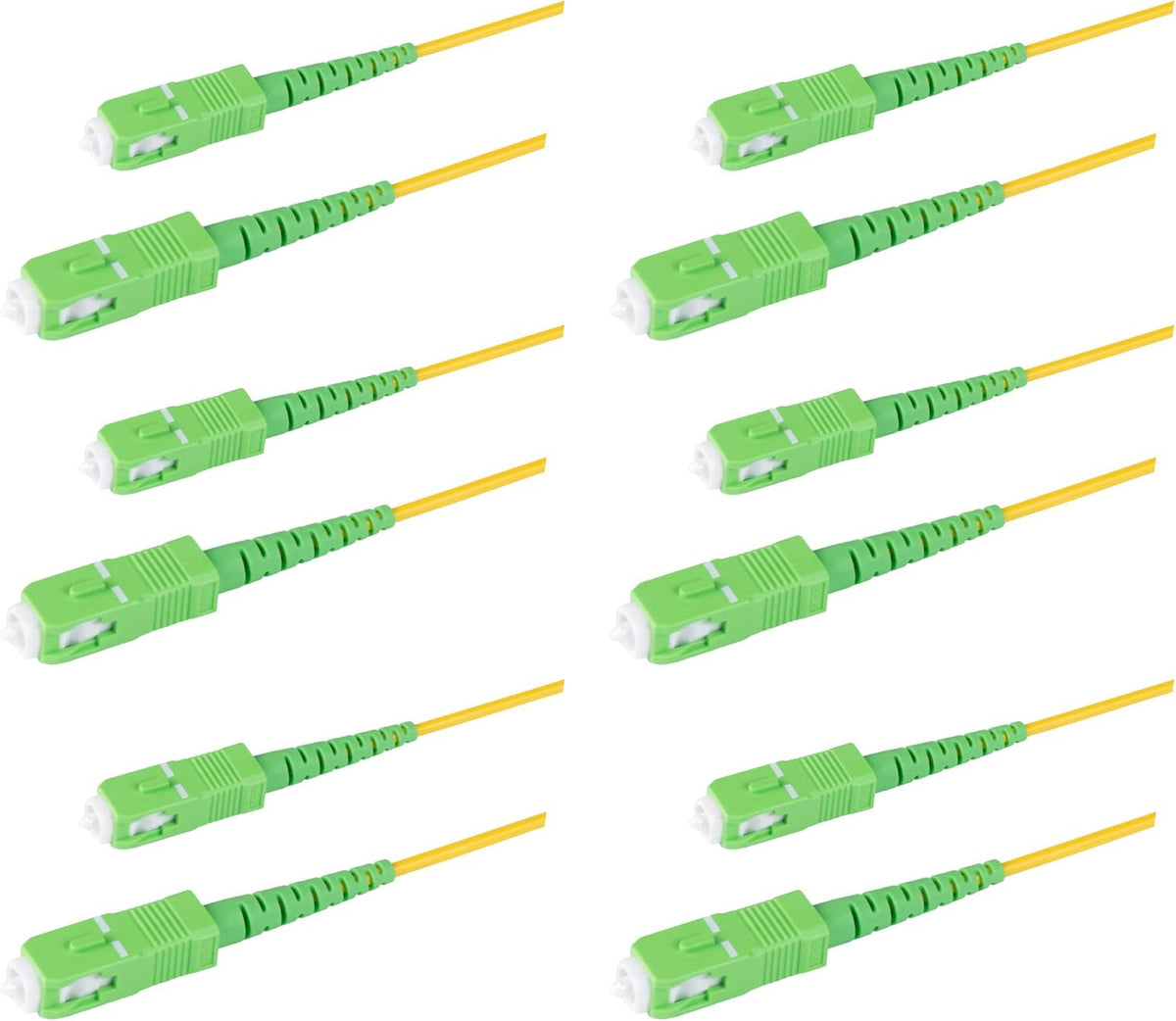 200 Feet SC/APC to SC/APC Simplex Riser Fiber Patch Cable I984