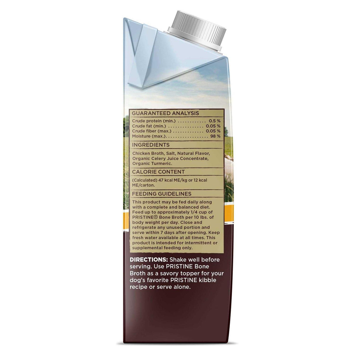 Free-Range Chicken Bone Broth Grain-Free Dog Food Topper E337