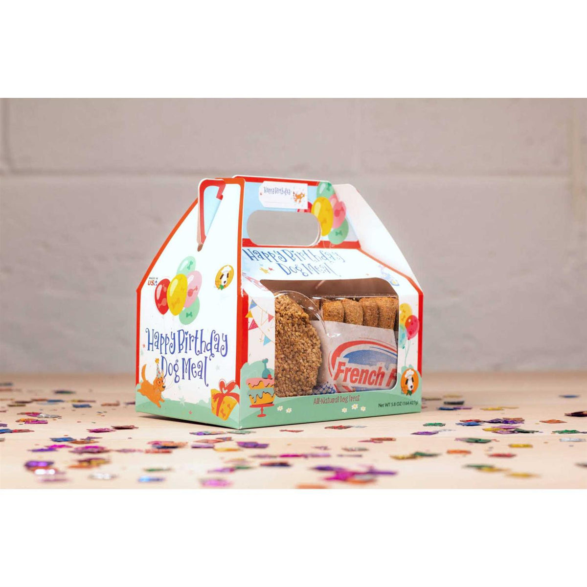 Happy Birthday Dog Meal V8091