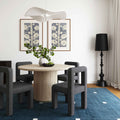 Black Boucle Dining Chair E8148