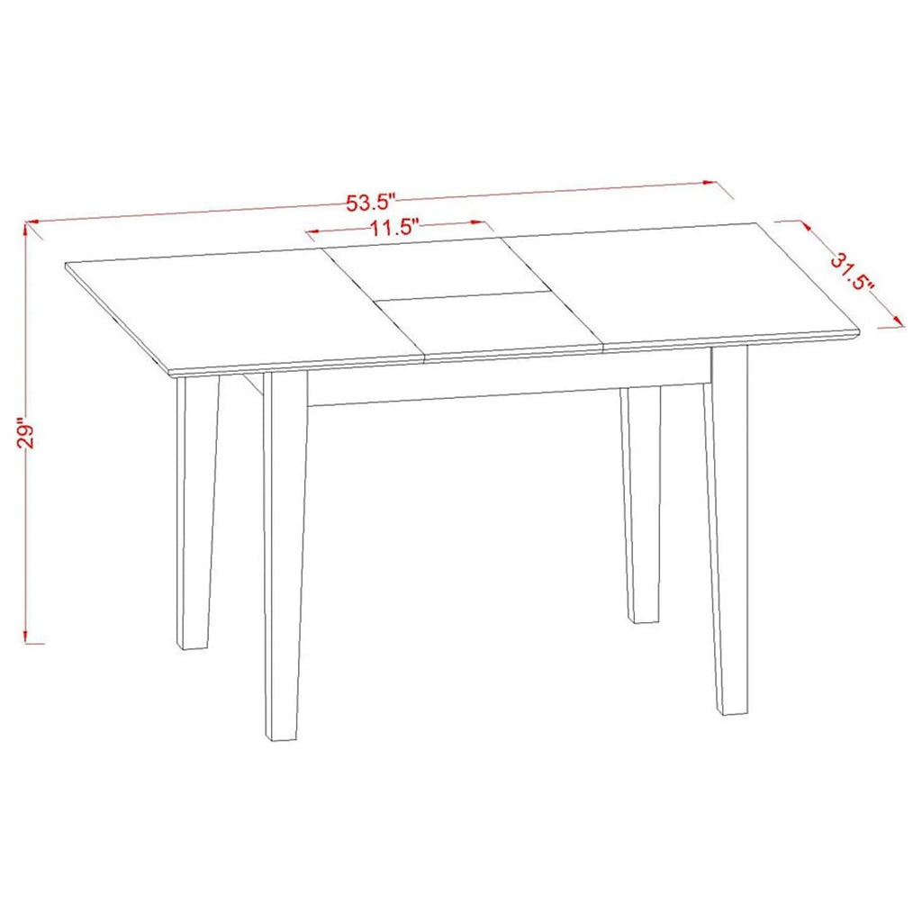 5 Piece Wood Dining Set C398340