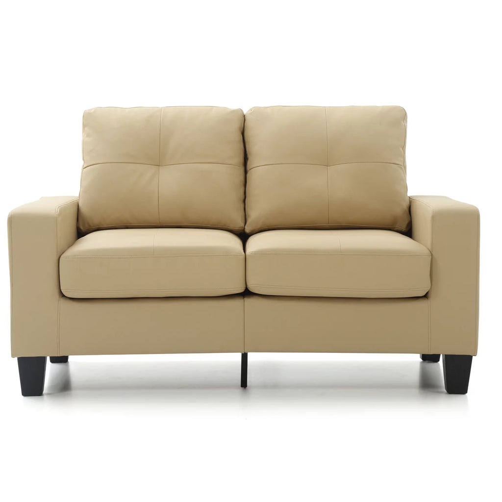 Beige Modular Loveseat K178