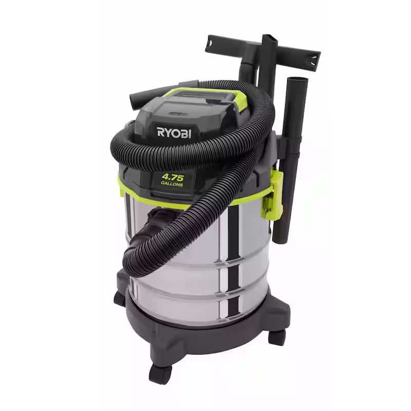 18V Cordless 4.75 Gal. Wet/Dry Vacuum Kit with Battery and Charger W6442