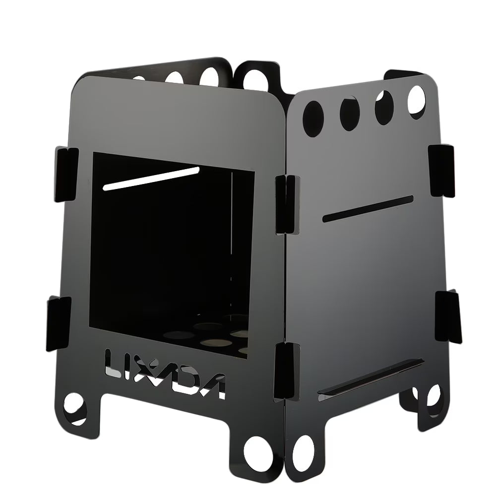 Lightweight Portable Camping Wood Stove with Storage Bag N811