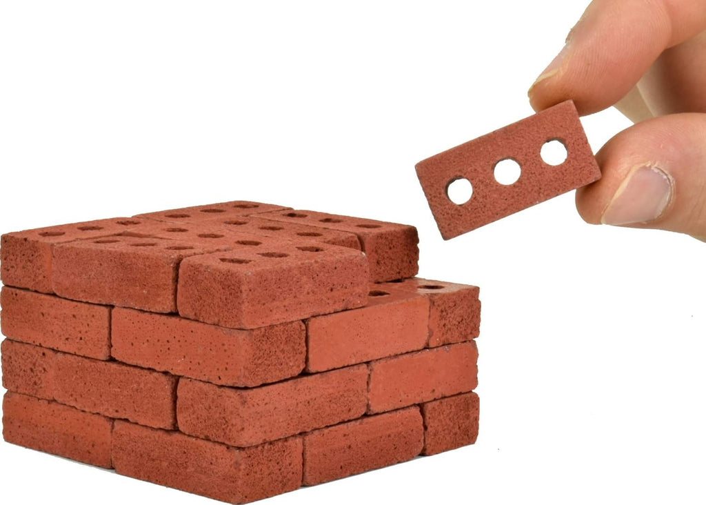 Mini Red Bricks, 1:6 Scale (160 Pack) Z4770
