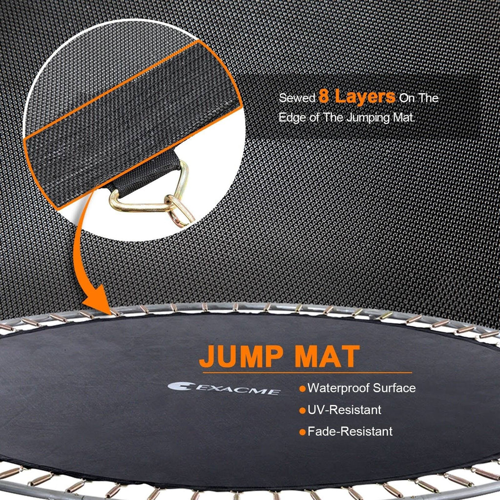 10' Round Trampoline with Safety Enclosure A263