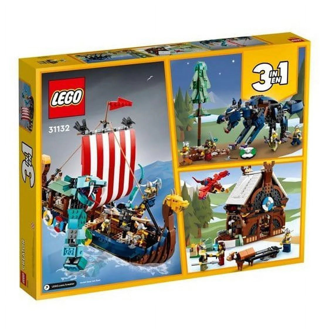 Viking Ship and Midgard Serpent T357