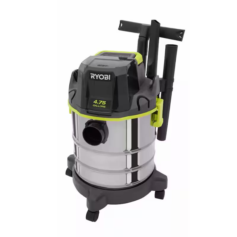 18V Cordless 4.75 Gal. Wet/Dry Vacuum Kit with Battery and Charger W6442