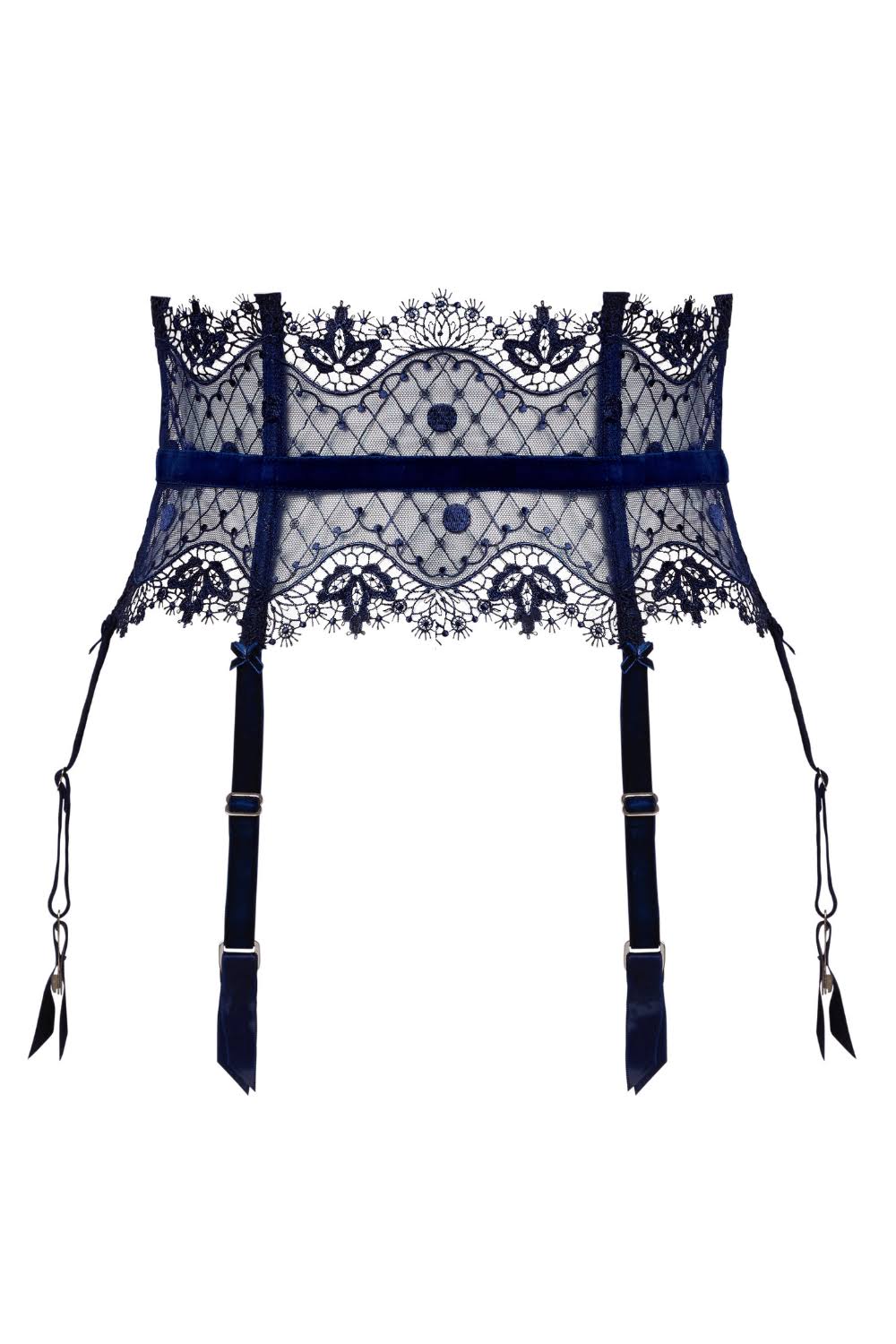 Navy Garter Belt R335110