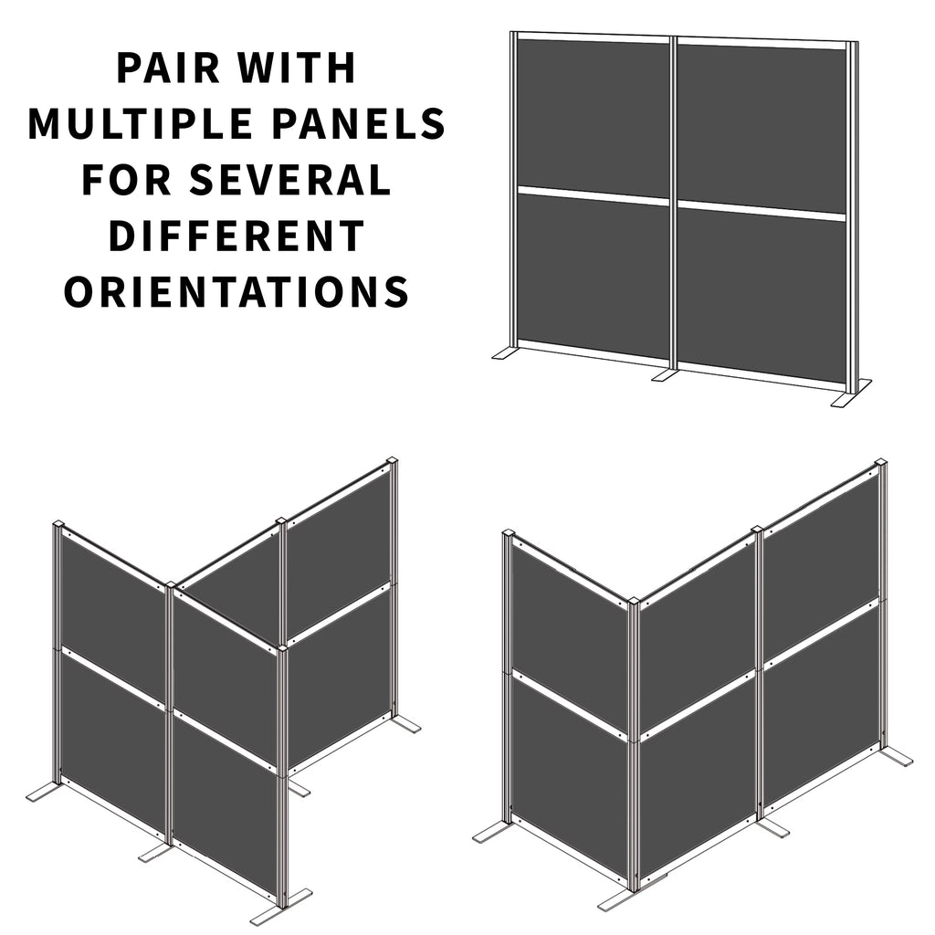 T-Shaped Modular Wall System, 4 PET Panels H839824