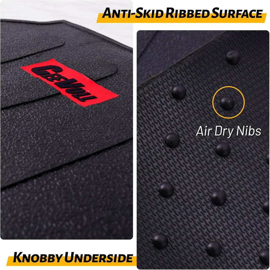 Heavy Duty Rubber Truck Bed Mat, Black F493284