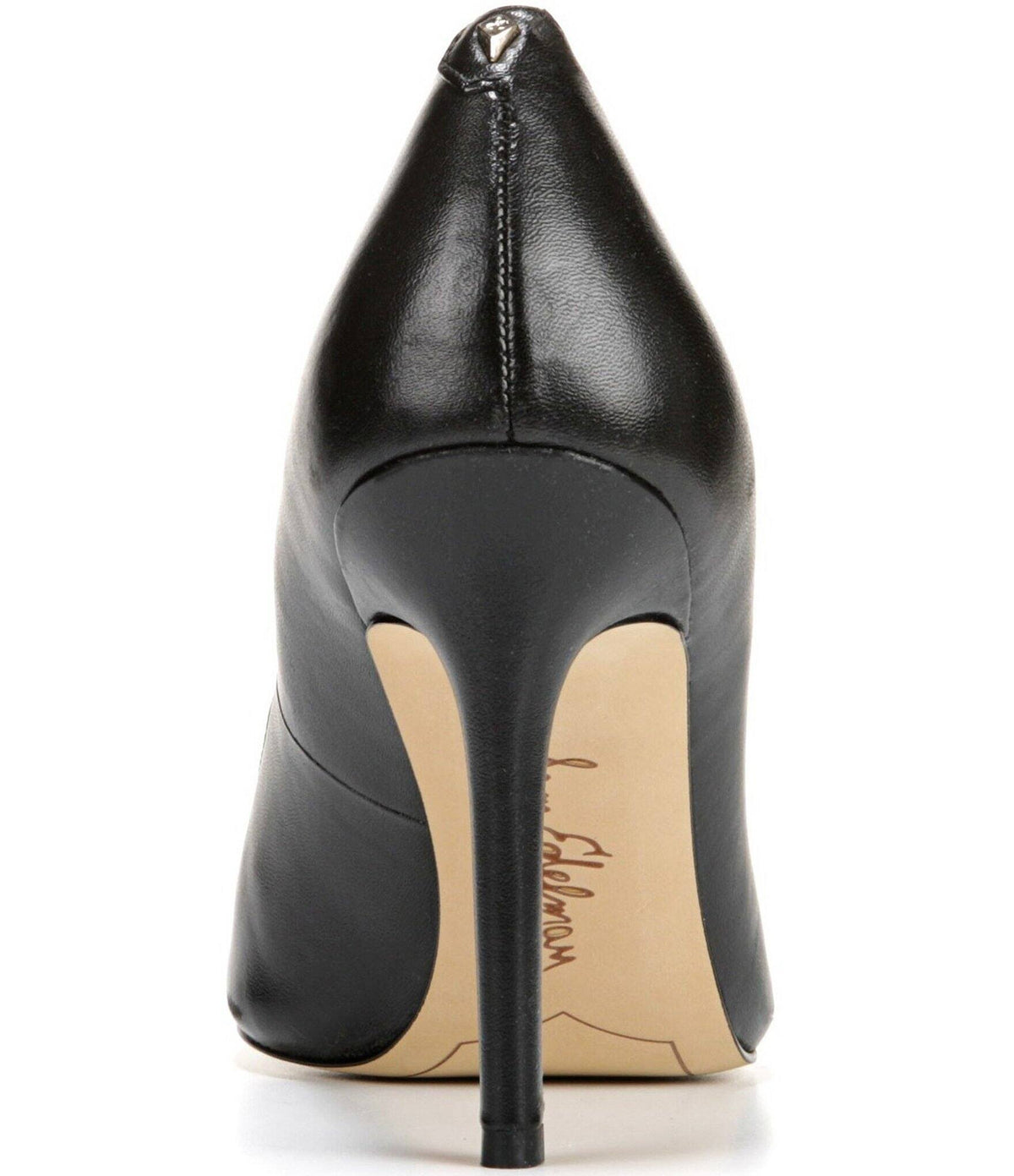 Black Leather Pumps K3199