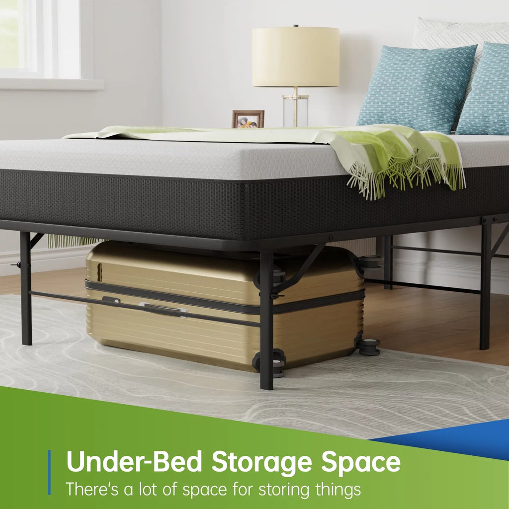 Twin Size 14 Inch Metal Platform Bed Frame B643720