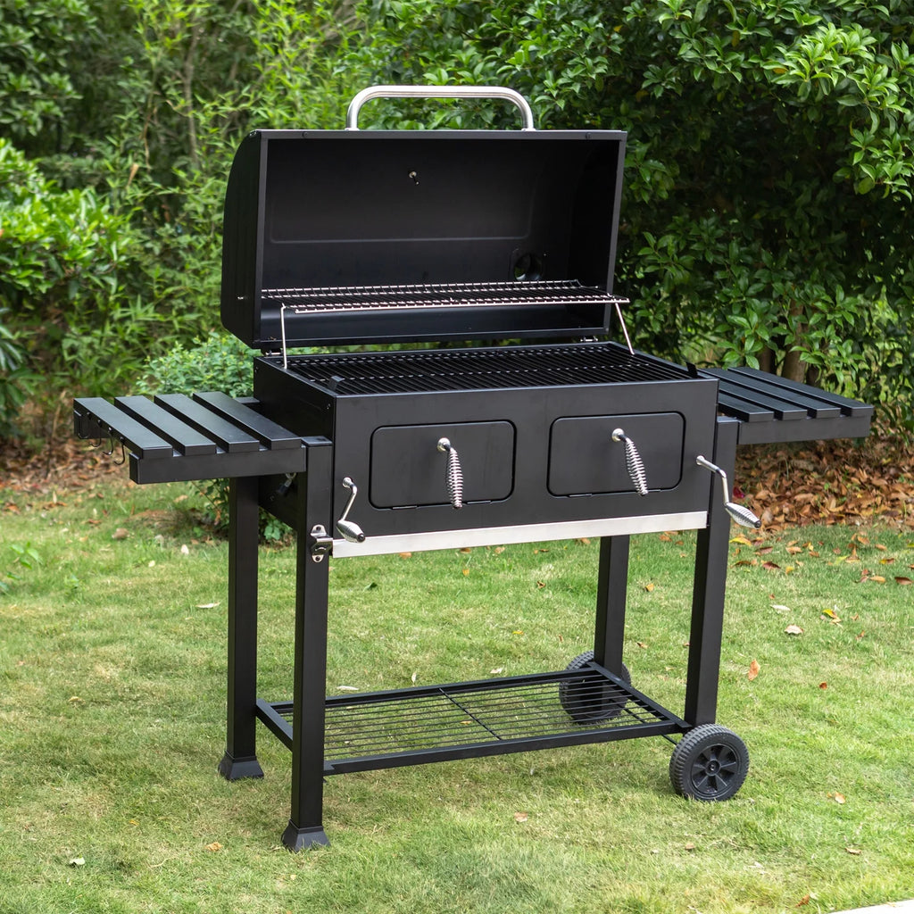 Charcoal Grill Portable BBQ Grill Black R3927