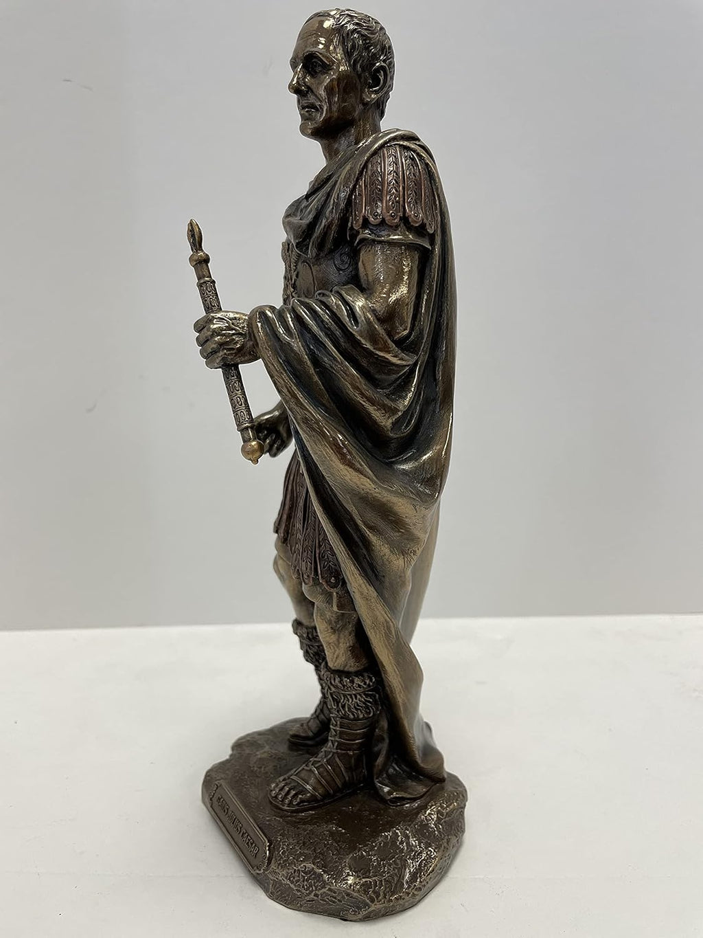 Bronze Finish Roman Military Uniform Statue K764117