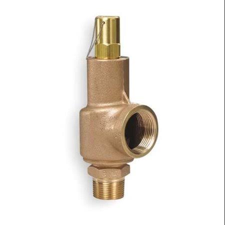 Safety Relief Valve, 3/4 x 1 In, 15 PSI N5252