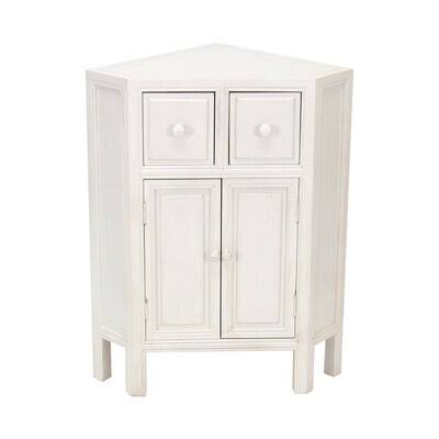 Solid Wood Corner Accent Cabinet N24691