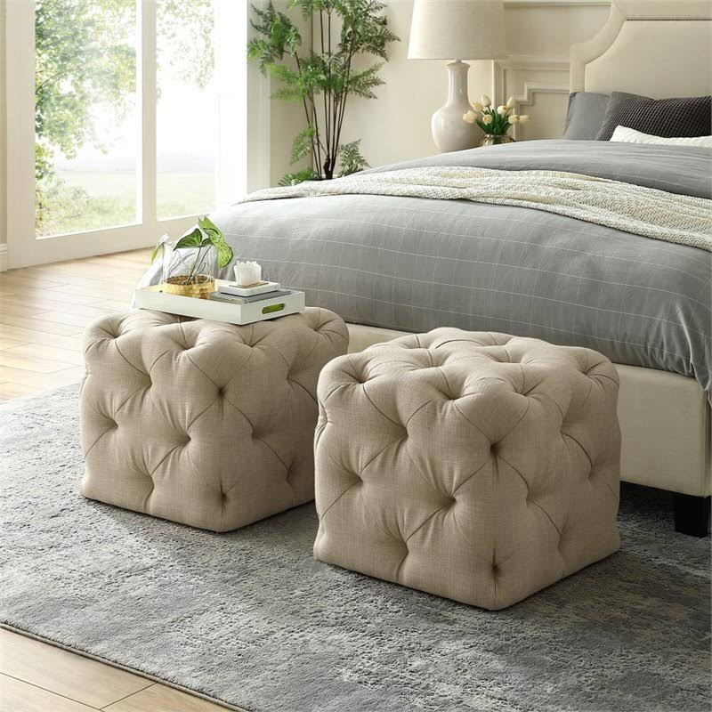 Beige Ottoman B222
