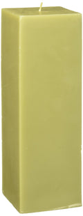 Sage Green Square Pillar Candle P663938