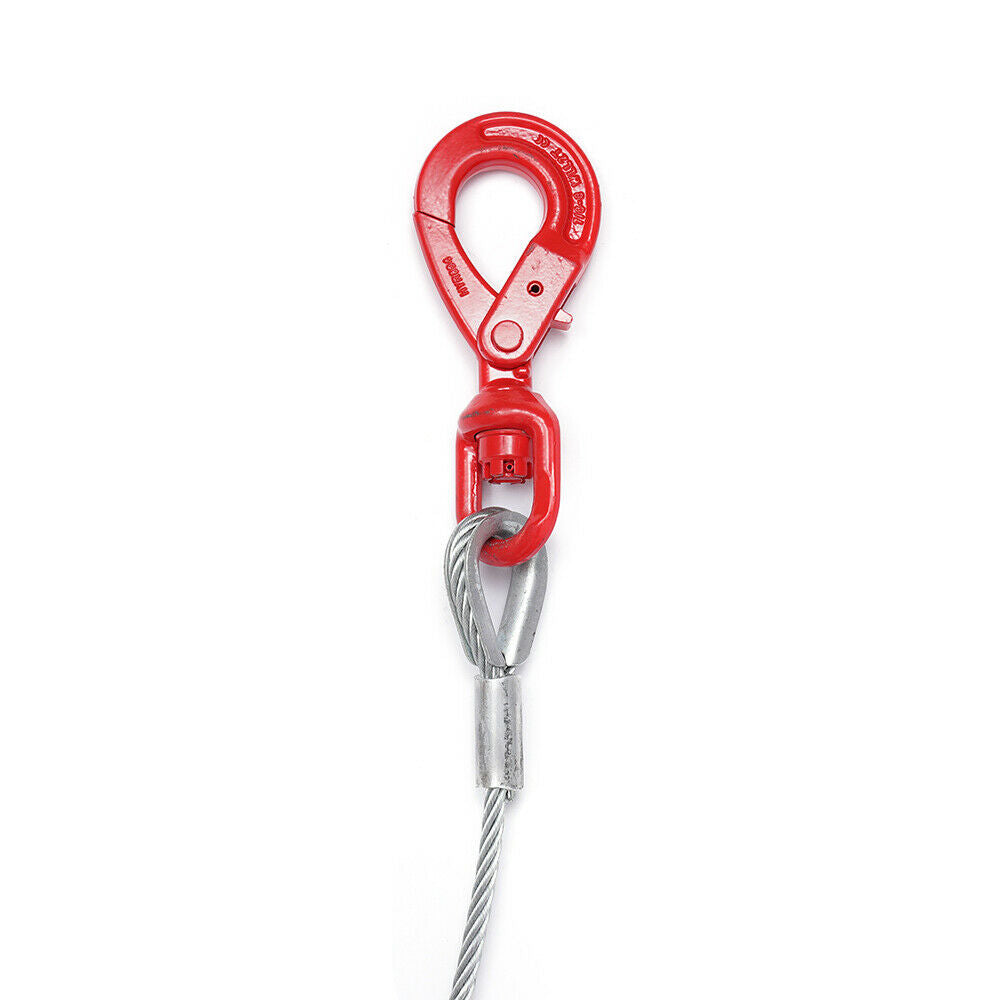 3/8" x 50inch Self Locking Steel Winch Cable with Swivel Hook N999662