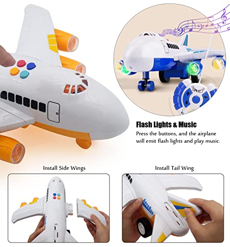 4CH RC Airplane Remote Control Toy (Blue) L922818