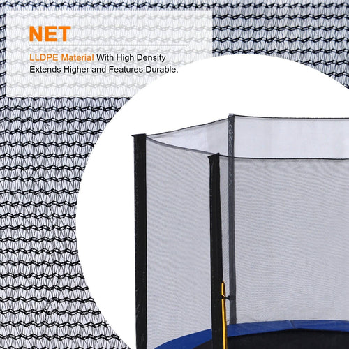 10' Round Trampoline with Safety Enclosure A263