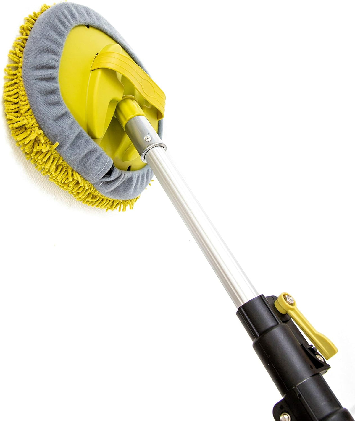 Wall Duster with 6-24 Foot Extension Pole, Chenille Microfiber Cleaning Head, Pack of 2 T178286