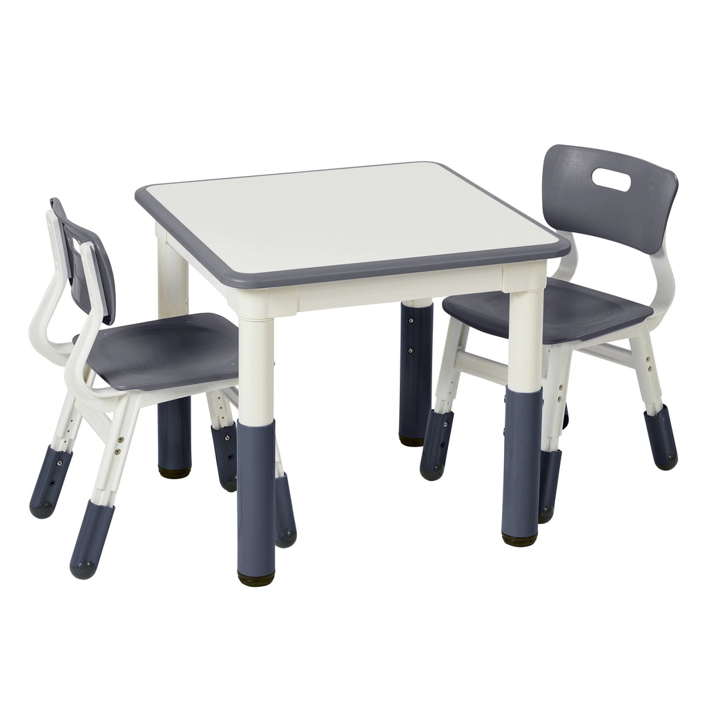 Adjustable Kids Activity Table with 2 Chairs O154812