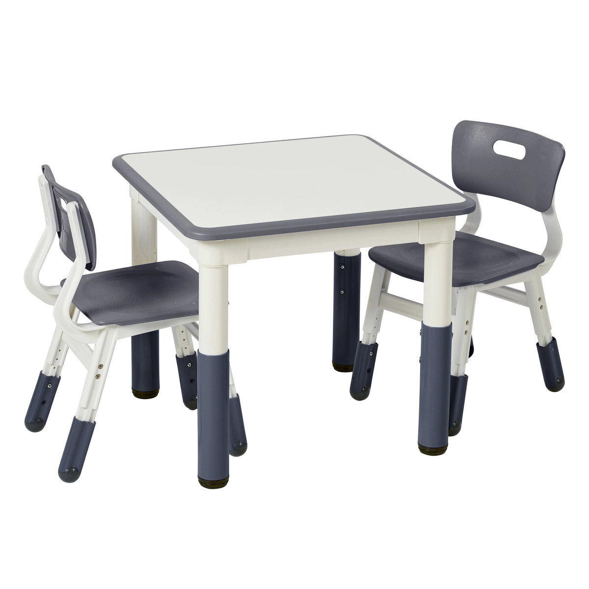 Adjustable Kids Activity Table with 2 Chairs O154812