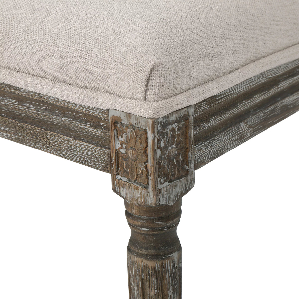 Fabric Upholstered Dining Chairs Set of 2 D837